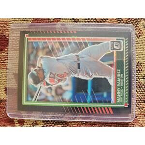 Manny Ramirez- 2025 Panini Donruss BLACK optic insert- #26 -Boston -RAW Mint